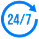 24/7 Support