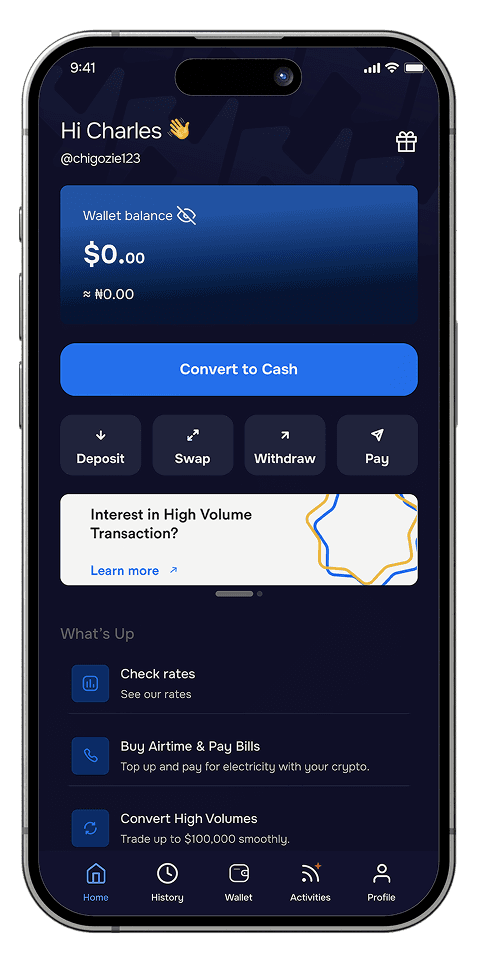 Nazza App HomeScreen